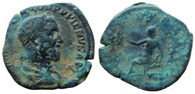 Pupienus, 238 AD. AE Sestertius. Rome mint.