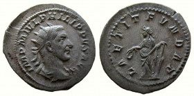 Philip I, 244-249 AD. AR Antoninianus. Rome mint.