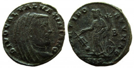 Divus Galerius. Died 311 AD. AE Follis. Siscia mint.