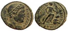 Constantine I the Great, 306-336 AD. AE Follis. Treveri mint.