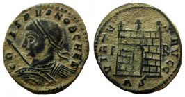 Crispus as Caesar, 317-326 AD. AE Follis. Rome mint.