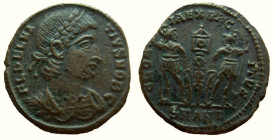 Delmatius. Caesar, 335-337 AD. AE Follis. Antioch mint.