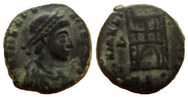 Valentinian II, 375-392 AD. AE 4. Thessalonica mint.