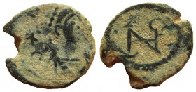 Zeno, 474-491 AD. AE 4. Constantinople mint.