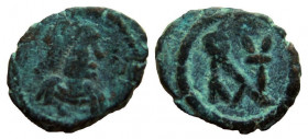 Anastasius I, 491-518. AE Nummus. Constantinople mint.