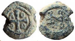 Byzantine lead seal. Circa 6th-7th century AD.