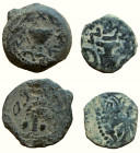 Judaea. First Jewish War, 66-70 AD. Lot of 2 coins.