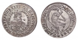 DENMARK: HOLSTEIN-GOTTORP. Christian IV, 1588-1648. Speciedaler 1647, Gluckstadt. Gluckstadt. 28.9 g. H 163C; S 21. Rare type from this Danish territo...