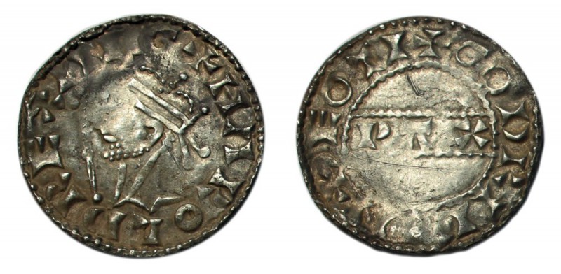 GREAT BRITAIN. Harold II, 1066. Penny , PAXS type, Thetford mint, moneyer Godric...