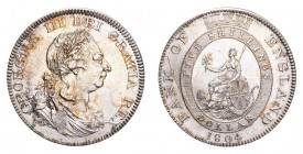GREAT BRITAIN. George III, 1760-1820. Bank of England Dollar 1804, London. 26.62 g. S-3768. Nearly UNC.