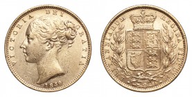GREAT BRITAIN. Victoria, 1837-1901. Gold Sovereign 1849, London. 7.99 g. S-3852C. AEF.