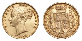 GREAT BRITAIN. Victoria, 1837-1901. Gold Sovereign 1858, London. 7.99 g. S-3852D. GVF.