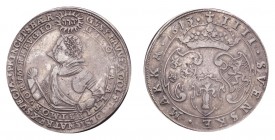 SWEDEN. Gustav II Adolf, 1611-32. 4 Mark 1613, Stockholm. 19.4 g. Ahlstrom 48. Scarce type. AVF.