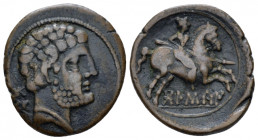 Hispania, Bolskan Half Unit II half II cent - Ex Naville sale 63, 2021, 5.