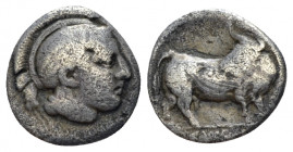 Lucania, Sybaris Triobol circa 446-440 - From the collection of a Mentor.