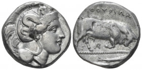 Lucania, Thurium Dinomos circa 350-300 - From the M.N. collection.