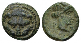 Bruttium, Rhegium Bronze circa 351-280