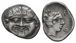 Macedonia, Neapolis Hemidrachm circa 375-350 - From the collection of a Mentor