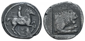 Kingdom of Macedon, Perdiccas II, 454-413 Aigai Tetrobol circa 437-431 - From the collection of a Mentor.