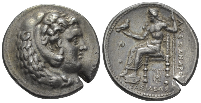 Kingdom of Macedon, Alexander III, 336 – 323 and posthmous issues Babylon Tetrad...