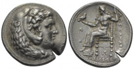 Kingdom of Macedon, Alexander III, 336 – 323 and posthmous issues Babylon Tetradrachm circa 324-323 - From the collection of a Mentor.