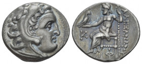 Kingdom of Macedon, Antigonos I Monophthalmos. As Strategos of Asia, 320-306/5 BC, or king, 306/5-301 Colophon Drachm in the name and types of Alexand...