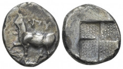 Thrace, Byzantium Hemidrachm circa 411-386 - From the collection of a Mentor.