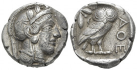 Attica, Athens Tetradrachm After 449