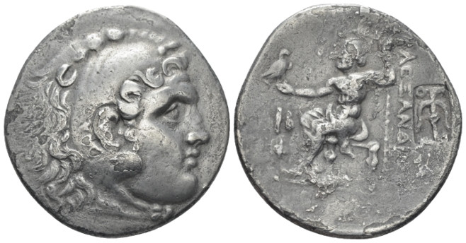 Lycia, Phaselis Tetradrachm in name and types of Alexander III circa 207-206, AR...