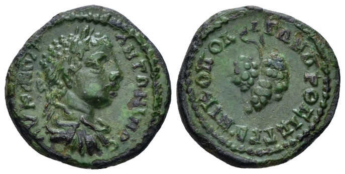 Moesia, Nicopolis ad Istrum Elagabalus, 218-222 Bronze Circa 218-222, Æ 17.70 mm...