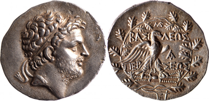 MACEDOINE, Persée (178-168). Tétradrachme (15.57 g) à la tête diadémée du roi à ...