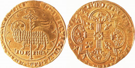 JEAN le BON (1350-1364). Mouton d’or. Dy 291. TTB, a été monté