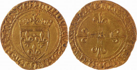 LOUIS XII (1498-1514). Demi écu d’or au soleil. Dy 648. Rare et TTB à superbe