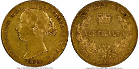 Victoria gold Sovereign 1868-SYDNEY XF40 NGC, Sydney mint, KM4. AGW 0.2353 oz. 

HID09801242017

© 2022 Heritage Auctions | All Rights Reserved