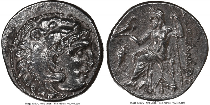 MACEDONIAN KINGDOM. Alexander III the Great (336-323 BC). AR drachm (17mm, 12h)....
