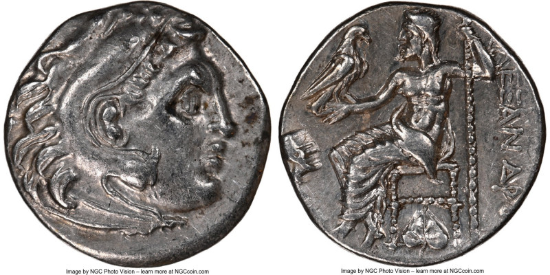 MACEDONIAN KINGDOM. Alexander III the Great (336-323 BC). AR drachm (17mm, 12h)....