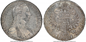 Maria Theresa 3-Piece Lot of Certified Restrike Talers 1780-Dated NGC, KM-T1. Lot includes (2) Milan mint, Unc Details (Obverse Scratched) & AU Detail...