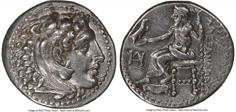MACEDONIAN KINGDOM. Alexander III the Great (336-323 BC). AR drachm (17mm, 12h)....