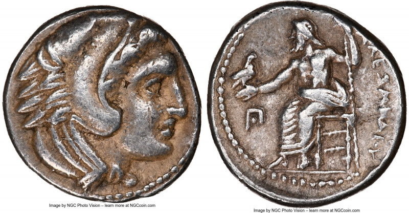 MACEDONIAN KINGDOM. Alexander III the Great (336-323 BC). AR drachm (16mm, 8h). ...