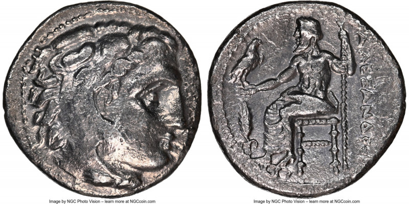 MACEDONIAN KINGDOM. Alexander III the Great (336-323 BC). AR drachm (17mm, 1h). ...