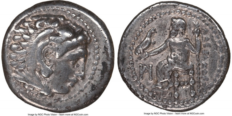 MACEDONIAN KINGDOM. Alexander III the Great (336-323 BC). AR drachm (17mm, 11h)....