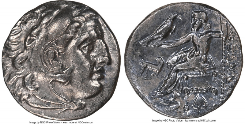 MACEDONIAN KINGDOM. Alexander III the Great (336-323 BC). AR drachm (17mm, 10h)....