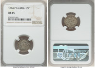 Victoria 10 Cents 1894 XF45 NGC, London mint, KM3. Pewter-gray toned. 

HID09801242017

© 2022 Heritage Auctions | All Rights Reserved