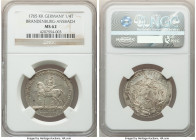 Brandenburg-Ansbach. Christian Friedrich Carl Alexander 1/4 Taler 1765-KK MS62 NGC, Schwabach mint, KM265. 

HID09801242017

© 2022 Heritage Aucti...