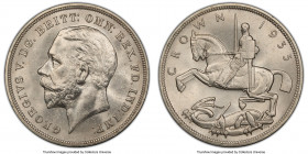 George V Crown 1935 MS63 PCGS, KM842, S-4048. Jubilee issue. .500 Fine 

HID09801242017

© 2022 Heritage Auctions | All Rights Reserved