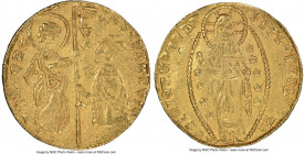 Venice. Andrea Dandolo gold Ducat ND (1343-1354) AU55 NGC, Fr-1219. 3.50gm. Struck with rusted dies. 

HID09801242017

© 2022 Heritage Auctions | ...