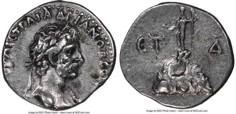 CAPPADOCIA. Caesarea-Eusebia. Hadrian (AD 117-138). AR hemidrachm (14mm, 1h). NG...