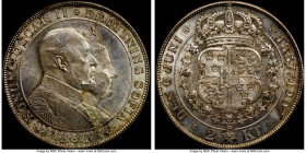 Oscar II 2 Kronor 1907 MS67 NGC, KM776. Commemorates the 50th anniversary of marriage of Oscar II and lady Sofia. Ex. Eric P. Newman Collection 

HI...