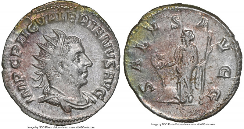 Valerian I (AD 253-260). BI antoninianus (21mm, 3.22 gm, 1h). NGC MS 4/5 - 5/5. ...