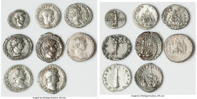 ANCIENT LOTS. Roman Provincial. Cappadocia. Lot of eight (8) AR issues. Fine-XF. Includes: Eight Roman Provincial AR issues from Cappadocia, carious r...